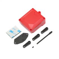 Fuel Cell/Receiver Box (Red) & Servo Arms: ASN - HORIZON HOBBY - R&eacute;f&eacute;rence: VTR231039