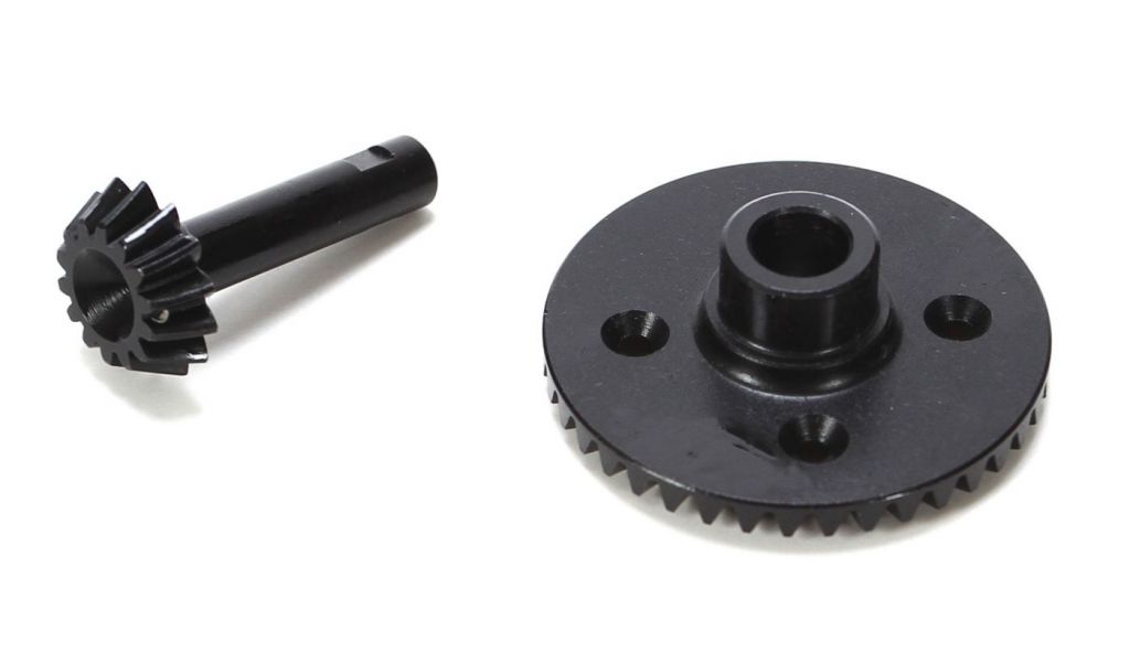 Twin Hammers -Couronne et pignon d'attaque de diff&eacute;retiel av/arr - HORIZON HOBBY - R&eacute;f&eacute;rence: VTR232016