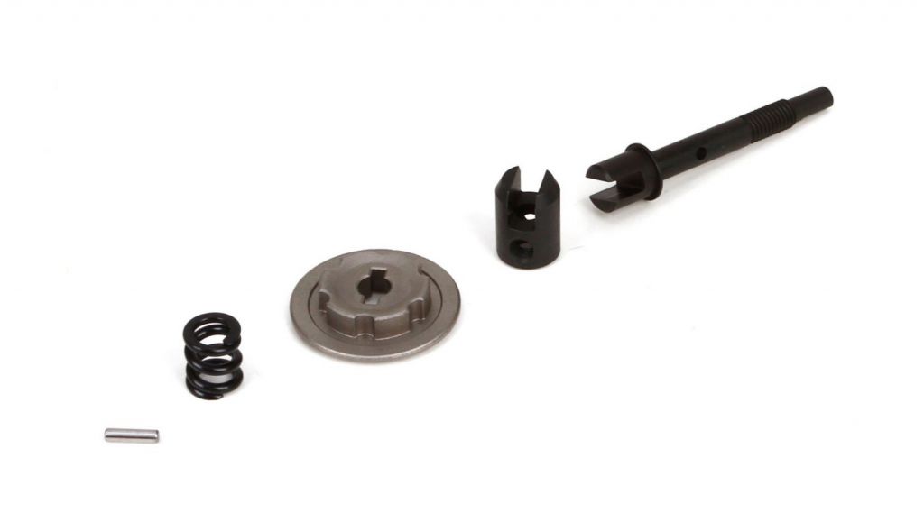 Halix - Moyeu, ressort et axe de slipper - HORIZON HOBBY - R&eacute;f&eacute;rence: VTR232055