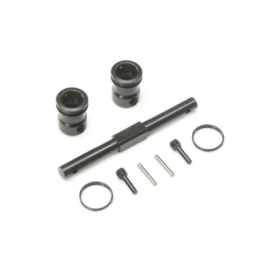 Lower Trans Shaft w/Drive Shaft Cup V2: Ascender - HORIZON HOBBY - R&eacute;f&eacute;rence: VTR332012