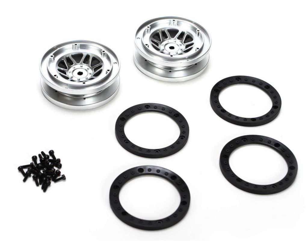 Twin Hammers -Jantes Beadlock avec anneaux (2) - HORIZON HOBBY - R&eacute;f&eacute;rence: VTR43000