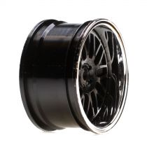 Jante nid d'abeille &agrave; d&eacute;port ARR 54x30mm, noire/chrome (2) - HORIZON HOBBY - R&eacute;f&eacute;rence: VTR43004