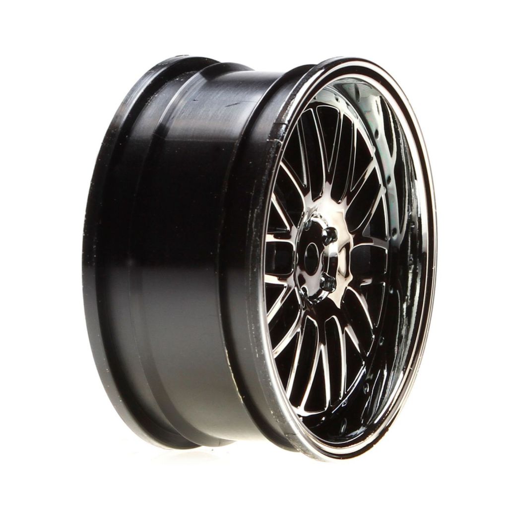Jante nid d'abeille &agrave; d&eacute;port AV 54x26mm, argent/chrome (2) - HORIZON HOBBY - R&eacute;f&eacute;rence: VTR43007
