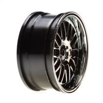 Jante nid d'abeille &agrave; d&eacute;port AV 54x26mm, argent/chrome (2) - HORIZON HOBBY - R&eacute;f&eacute;rence: VTR43007