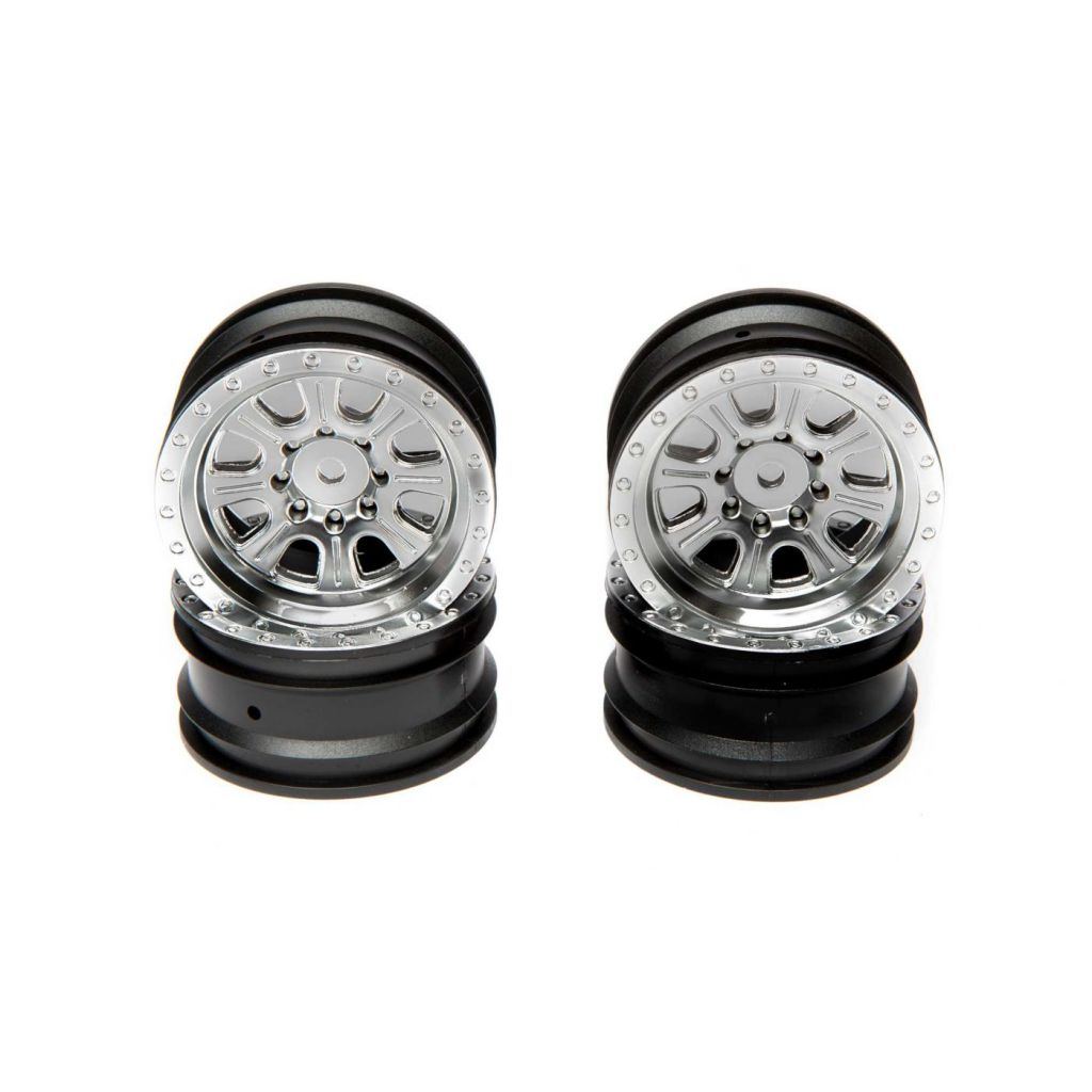 Wheel,Front&Rear,8 Spoke,1.9 , Satin (4): Ascender - HORIZON HOBBY - R&eacute;f&eacute;rence: VTR43042