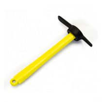 Pioche en m&eacute;tal Jaune