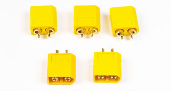 Connecteur XT-60 M&acirc;le or (100 pcs) de A2PRO