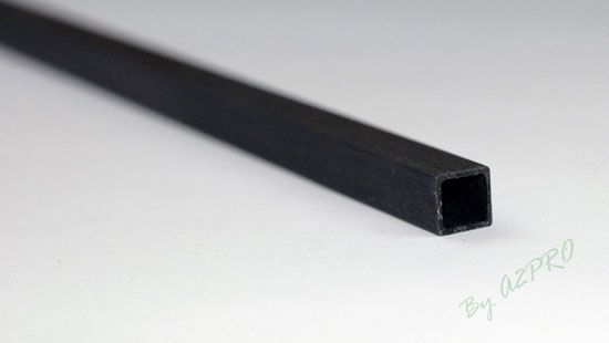 Tube carr&eacute;/carr&eacute; 5,0/6,0mm 1 m&egrave;tre de long de A2PRO