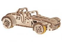 Roadster - Maquertte en bois &agrave; construire - PUZZLE 3D WOODEN CITY
