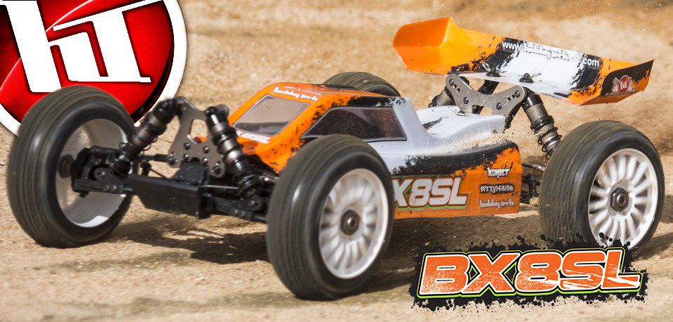 1.SL.BX8.RTR Hobbytech 1/8 Buggy BX8SL version RTR avec accu et chargeur