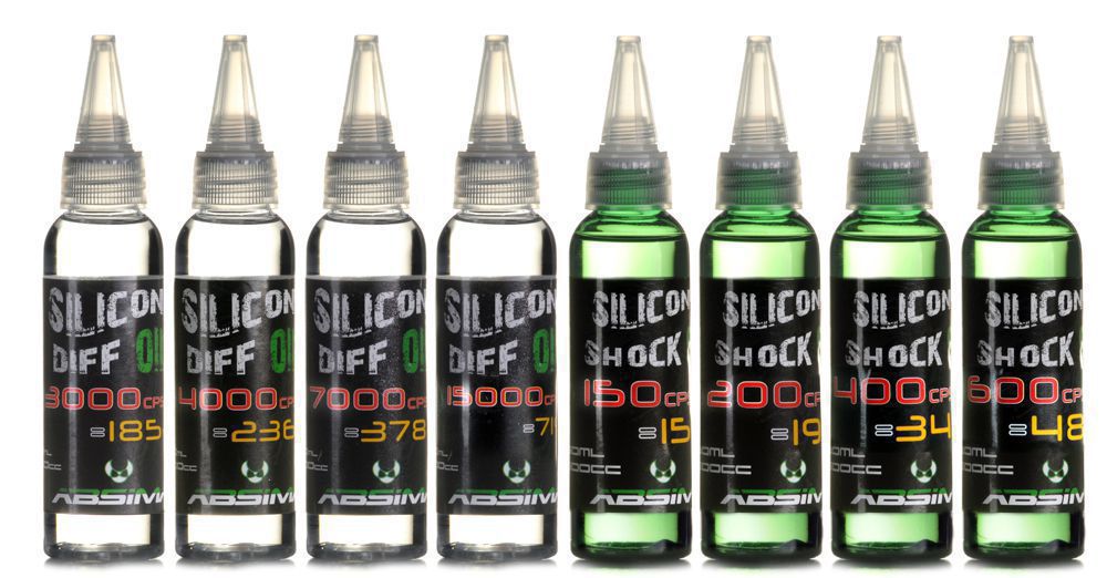 3030033 ABSIMA - Huile silicone pour diff&eacute;rentiel grade  1000000 CPS  60ml