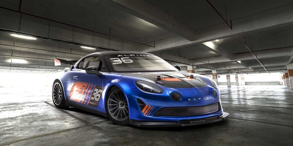 34423B - KYOSHO - FAZER Mk2 FZ02 Series Readyset ALPINE GT4 4wd 1/10