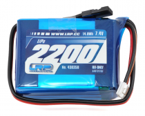 430350 LRP - Accu de r&eacute;ception RX Lipo 2200mah 7.4v