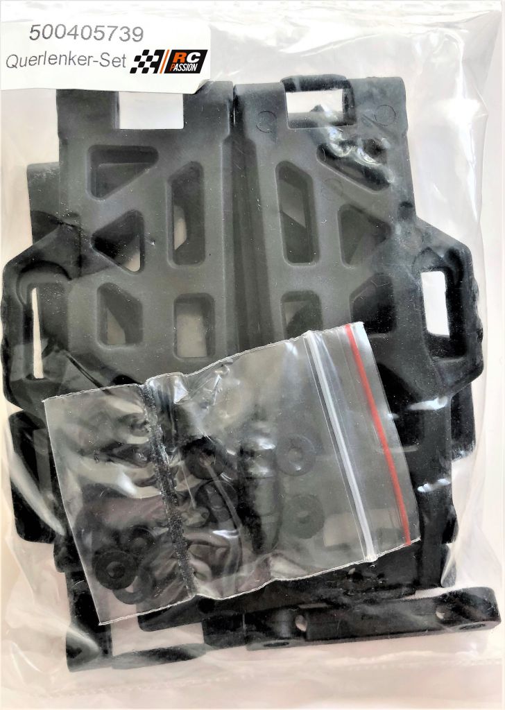 500405739 - Set complet de triangles av/ar (4) pour Bad Buster 1/10 &eacute;lectrique - Carson Modellsport