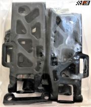 500405739 - Set complet de triangles av/ar (4) pour Bad Buster 1/10 &eacute;lectrique - Carson Modellsport