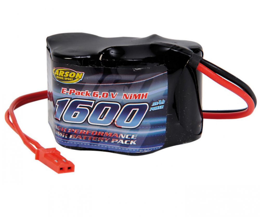 500608104 - Pack accu r&eacute;cepteur 6V/1600 mAh NiMH - Carson