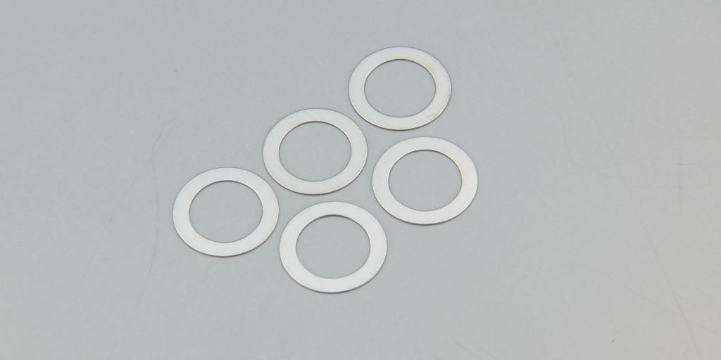 96773 - Rondelles de calage 8x12x0.2mm MP9 (5) - Pi&egrave;ces d&eacute;tach&eacute;es KYOSHO