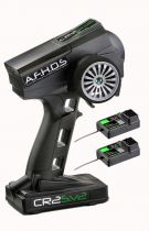 ABSIMA 2000101 - Radio 2 voies  CR2S.V2  2.4GHz avec 2 r�cepteurs R3FS inclus