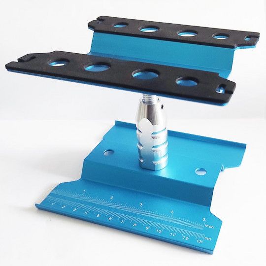 Accessoires pour voiture radiocommand&eacute;e Stand de terrain en aluminium s04495180