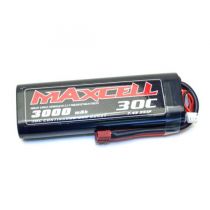Accu LIPO pour appareil radiocommand&eacute; Accu LiPo 30C 7,4 V 3000 mA HC  2s3000HC