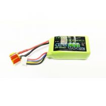 Accu LIPO pour appareil radiocommand&eacute; Accu LiPo Black Lithium 800mAh 45C 3S z03l9080330