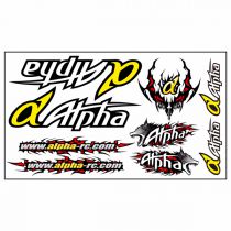 Autocollant Alpha Plus