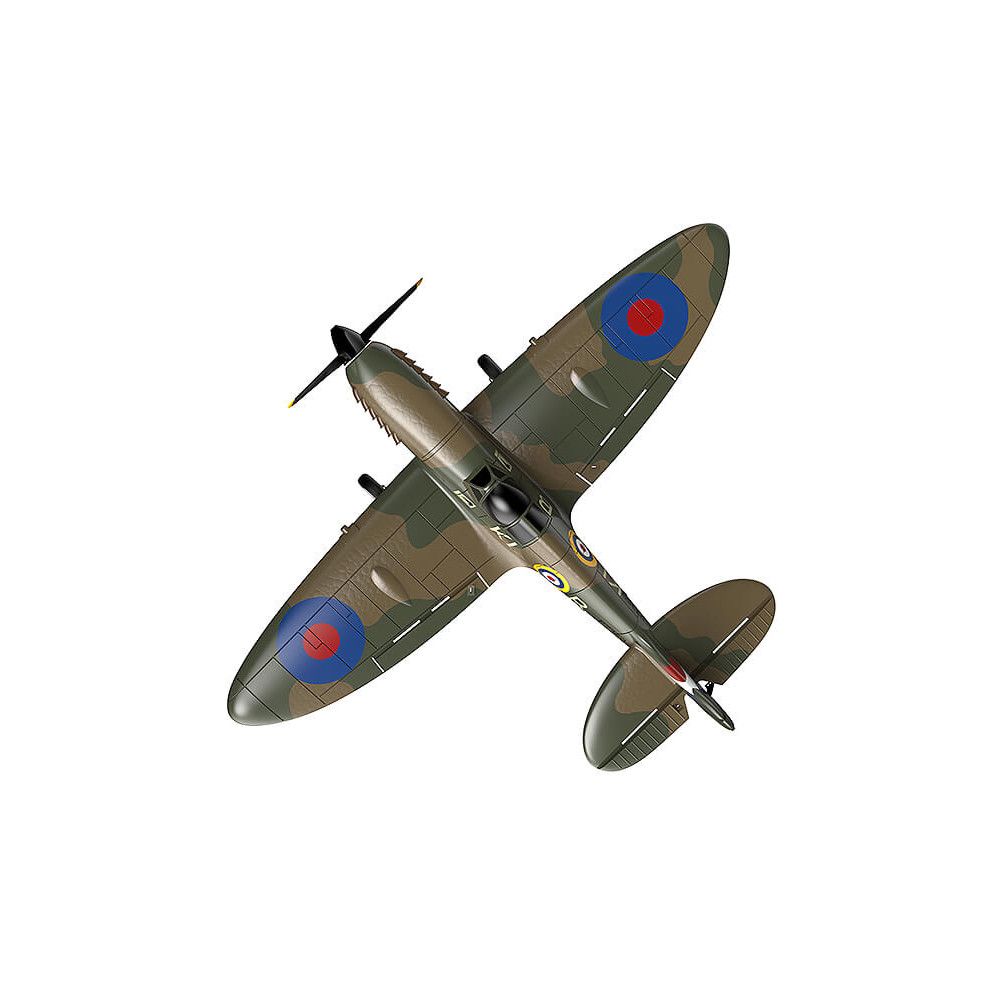 Avion de d&eacute;but t&eacute;l&eacute;command&eacute; V761-12 Volantex SPITFIRE avec stabilisateur de vol V761-12