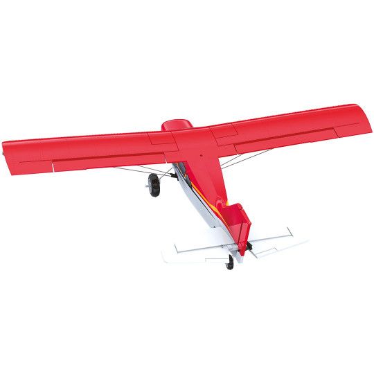 Avion &eacute;lectrique radiocommand&eacute; MAULE GYRO TRAINER rouge Mode 1 RTF Z7062001 