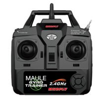 Avion &eacute;lectrique radiocommand&eacute; MAULE GYRO TRAINER rouge Mode 1 RTF Z7062001 