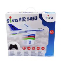 Avion radiocommand&eacute; Siva Air 1453 RTF 2.4Ghz avec gyroscope Rouge 70155