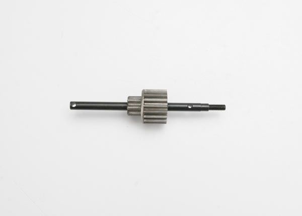 AXE DE SLIPPER + PIGNON DE TRANSMISSION 18 DENTS ASSEMBLES