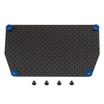 B6/B6.1 Carbon chassis plate - AS91754 - Pi�ce d�tach�e Team Associated