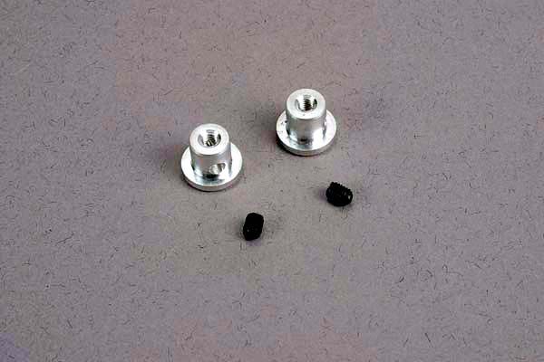 BAGUES DE FIXATION D\'AILERON (2) + VIS (2)