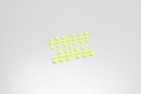BAGUES DE SUSPENSION INFERNO MP9 / JAUNE FLUO