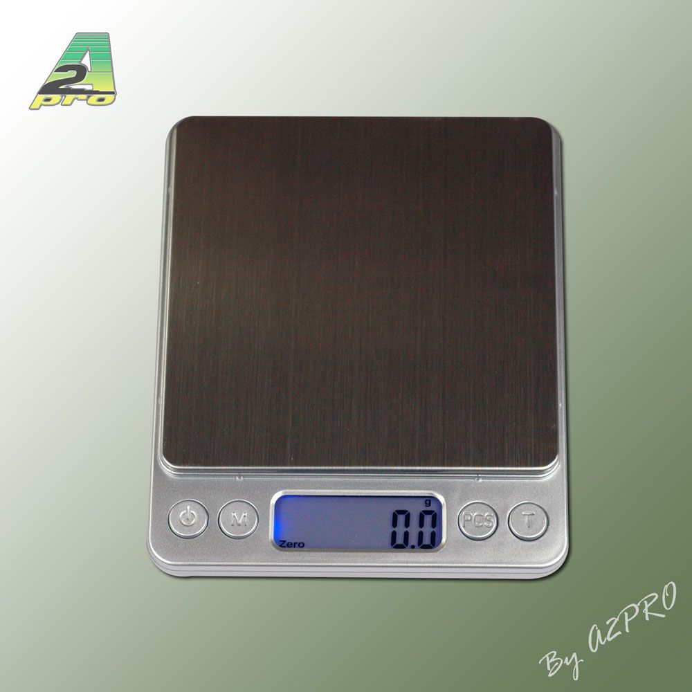 Balance &eacute;lectronique digitale - p&egrave;se de 0,1 g &agrave; 3 kg - S04497000