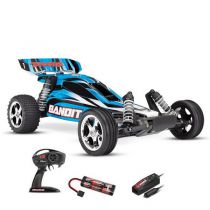 BANDIT 4&times;2 BRUSHED AVEC ACCUS / CHARGEUR 24054-1-BLUEX