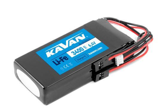 BATTERIE LIFE 6,4V 3400MAH RX KAV33.8002