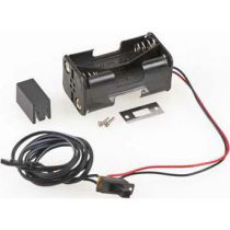BATTERY HOLDER, 4-CELL /SWITCH - TRX3170X - TRAXXAS