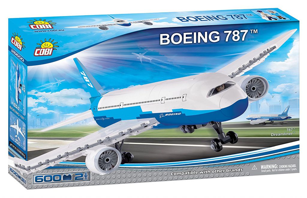Boeing 787 - Blanc - 600 pi&egrave;ces - COBI 26600