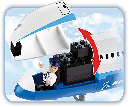 Boeing 787 - Blanc - 600 pi&egrave;ces - COBI 26600
