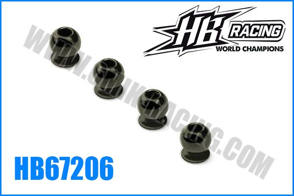 Boules de direction int&eacute;rieures et de renfort (4) pour HB 817 - HB67206 - Pi&egrave;ce d&eacute;tach&eacute;e HB Racing