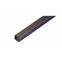 Carr&eacute; Carbone 10x10 mm  1m de long