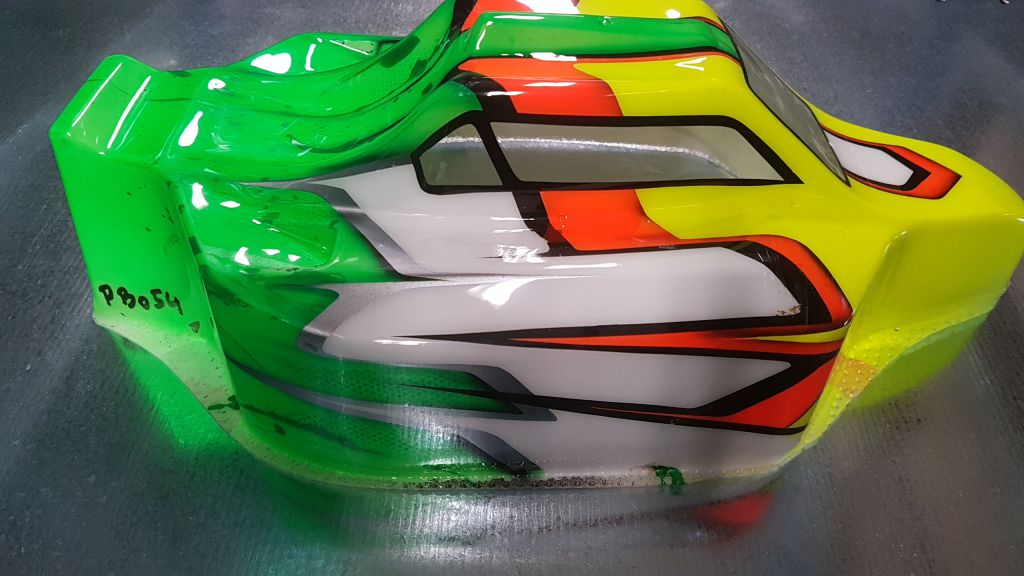 Carrosserie 6Mik KYOSHO MP9E - PB054