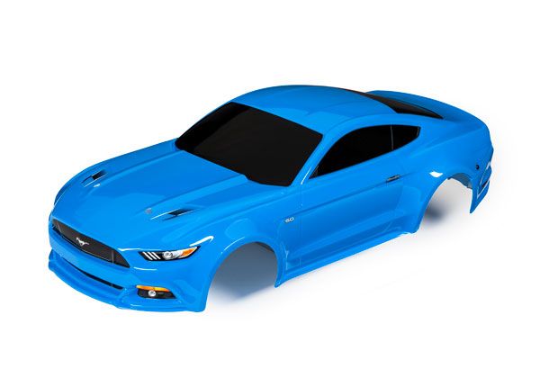 CARROSSERIE FORD MUSTANG GRABBER BLEU PEINTE ET DECOREE 8312A