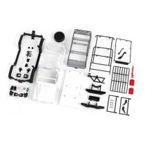 CARROSSERIE LAND ROVER DEFENDER BLANCHE A PEINDRE � 1/18 trx9712
