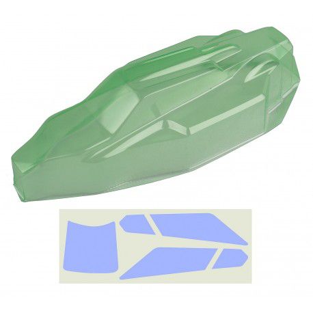 Carrosserie pour  B6 all&eacute;g&eacute;e (non-peinte)  -   Team Associated - AS91740