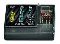 Carson 500501533 � R&eacute;cepteur Reflex Wheel Pro 3, 2.4 GHz 