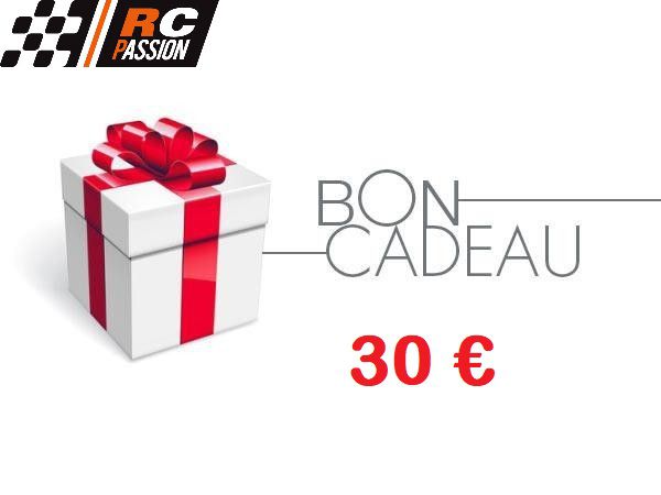 CARTE ou CHEQUE CADEAU - BON d'ACHAT - 30 eur