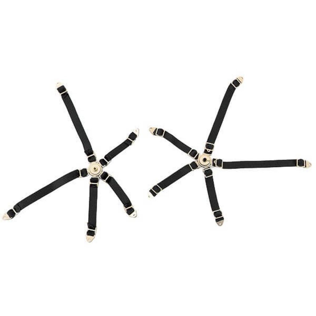Ceinture de s&eacute;curit&eacute; de si&egrave;ge baquet Noir avec attache en m&eacute;tal pour Crawler - Hobbytech - HT-SU1801079