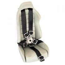 Ceinture de s&eacute;curit&eacute; de si&egrave;ge baquet Noir avec attache en m&eacute;tal pour Crawler - Hobbytech - HT-SU1801079